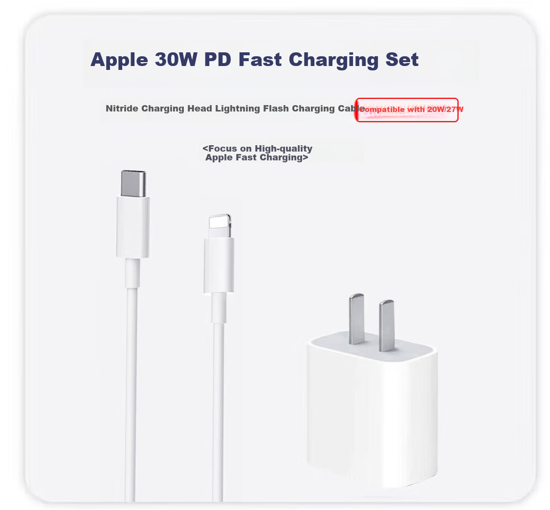 Зарядное устройство Baking Apple 17/16/15, совместимое с оригинальным iPhone 17 Pro/Pro Max, кабель для быстрой зарядки, двойной Type-C, плетеный кабель данных