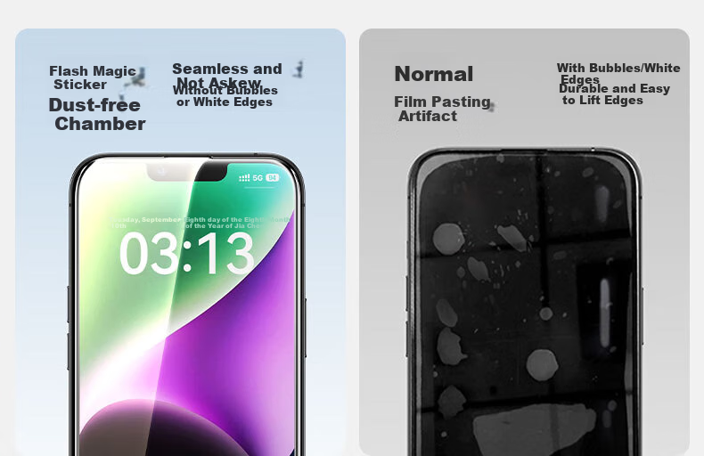 Защитное стекло для экрана Shanmo для iPhone 13/14/16e, противоударное, антибликовое, 2 шт.