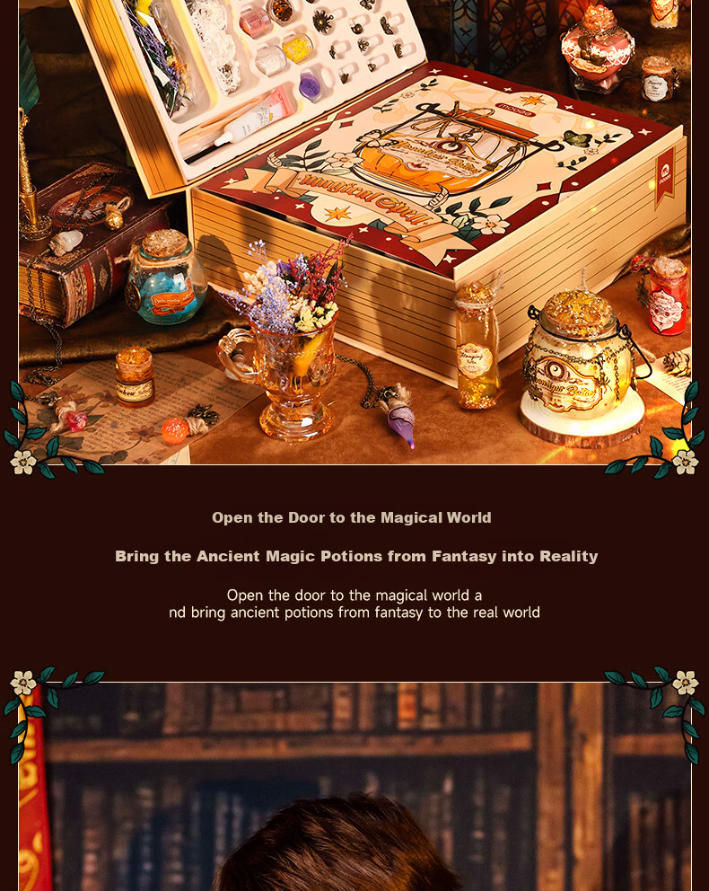 Детский игровой набор Mobee "Волшебный эликсир", DIY, для мальчиков и девочек от 8 лет, подарок на день рождения для детей 6-10 лет