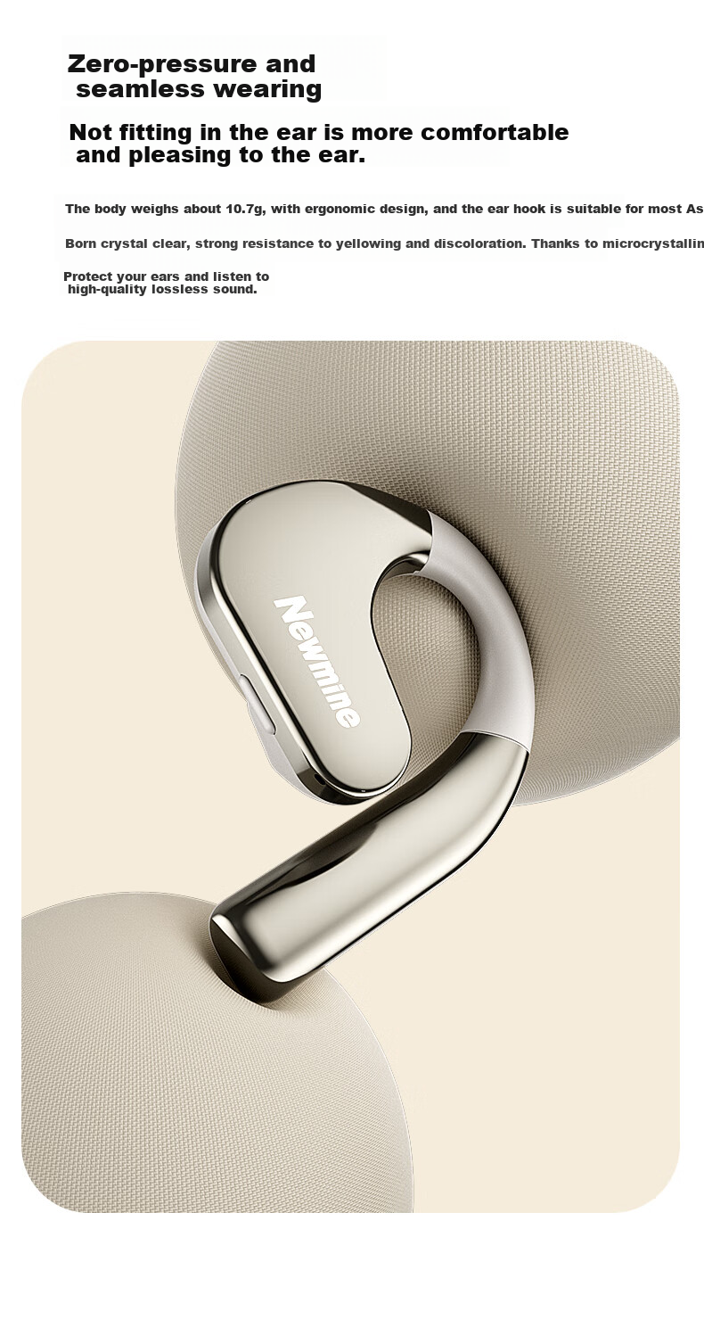 Беспроводные наушники Newmine TWS-Q10, Bluetooth 5.4, внутриканальные, с шумоподавлением, IPX5, черный