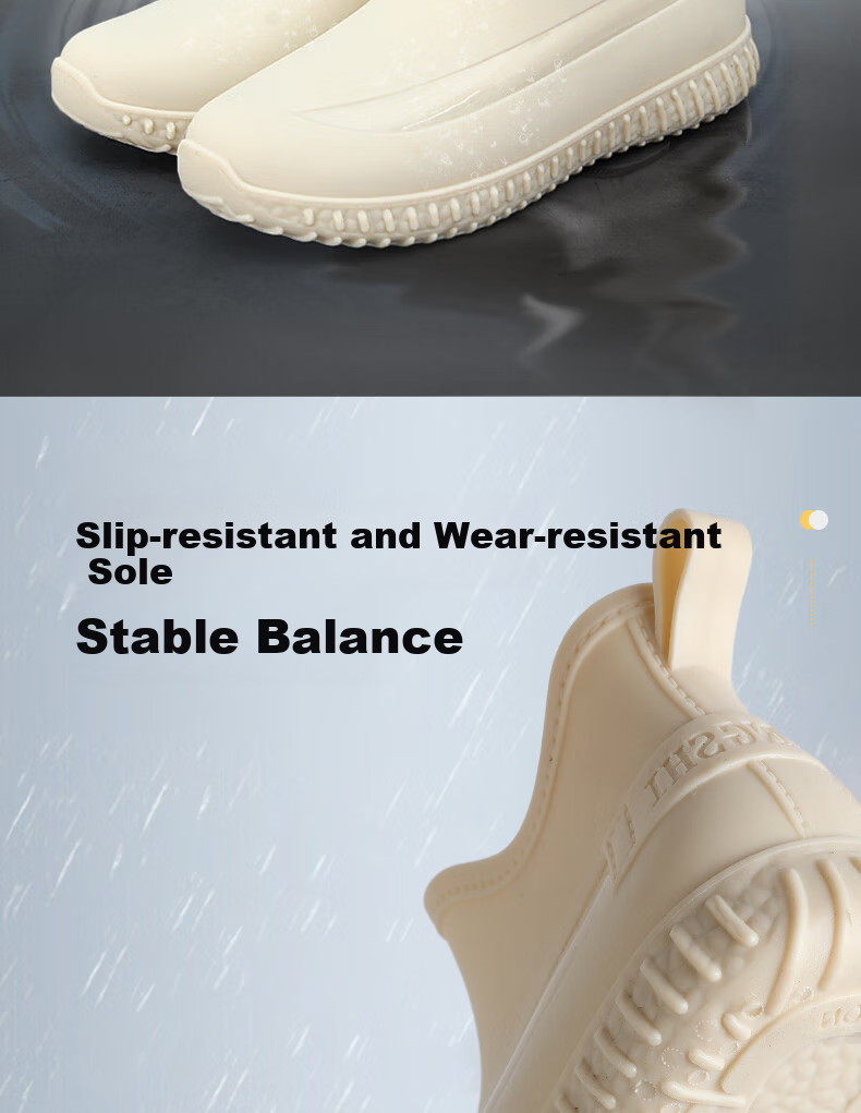 Женские непромокаемые ботинки FOOTOPPO, короткие, модные, нескользящие, абрикосовые, размер 37
