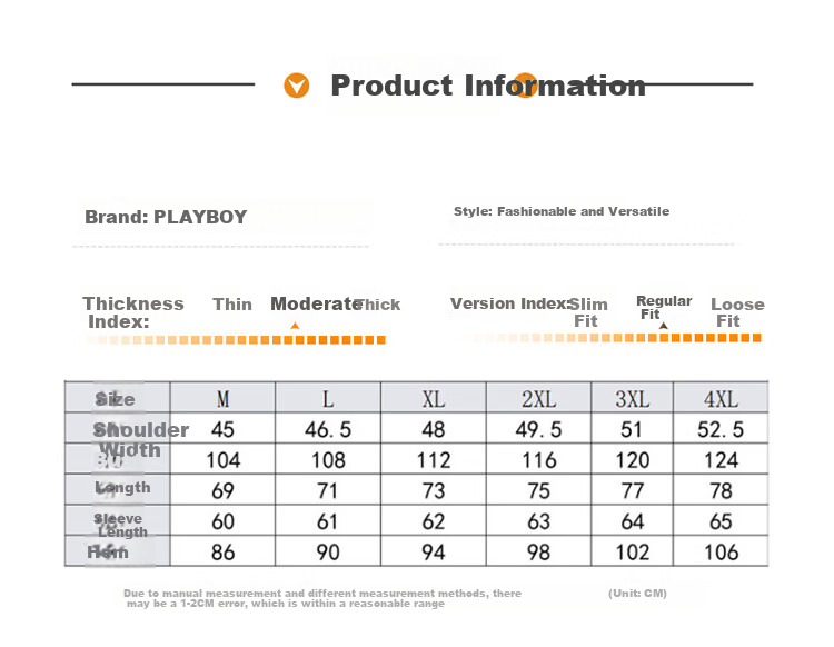 Мужская толстовка PLAYBOY с воротником-стойкой, спортивный стиль, модная повседневная свободная футболка с длинным рукавом