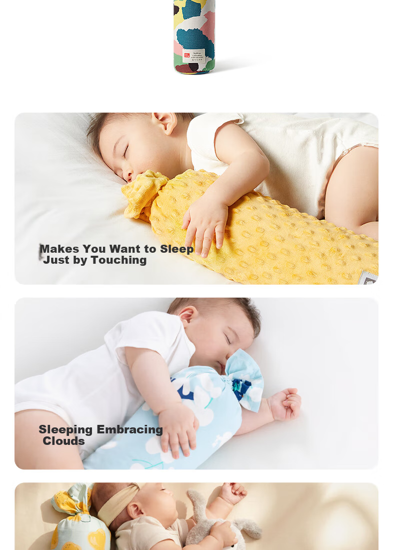 Babycare Подушка для младенцев "Биджи Динозавр", многофункциональная, дышащая, 39*12 см