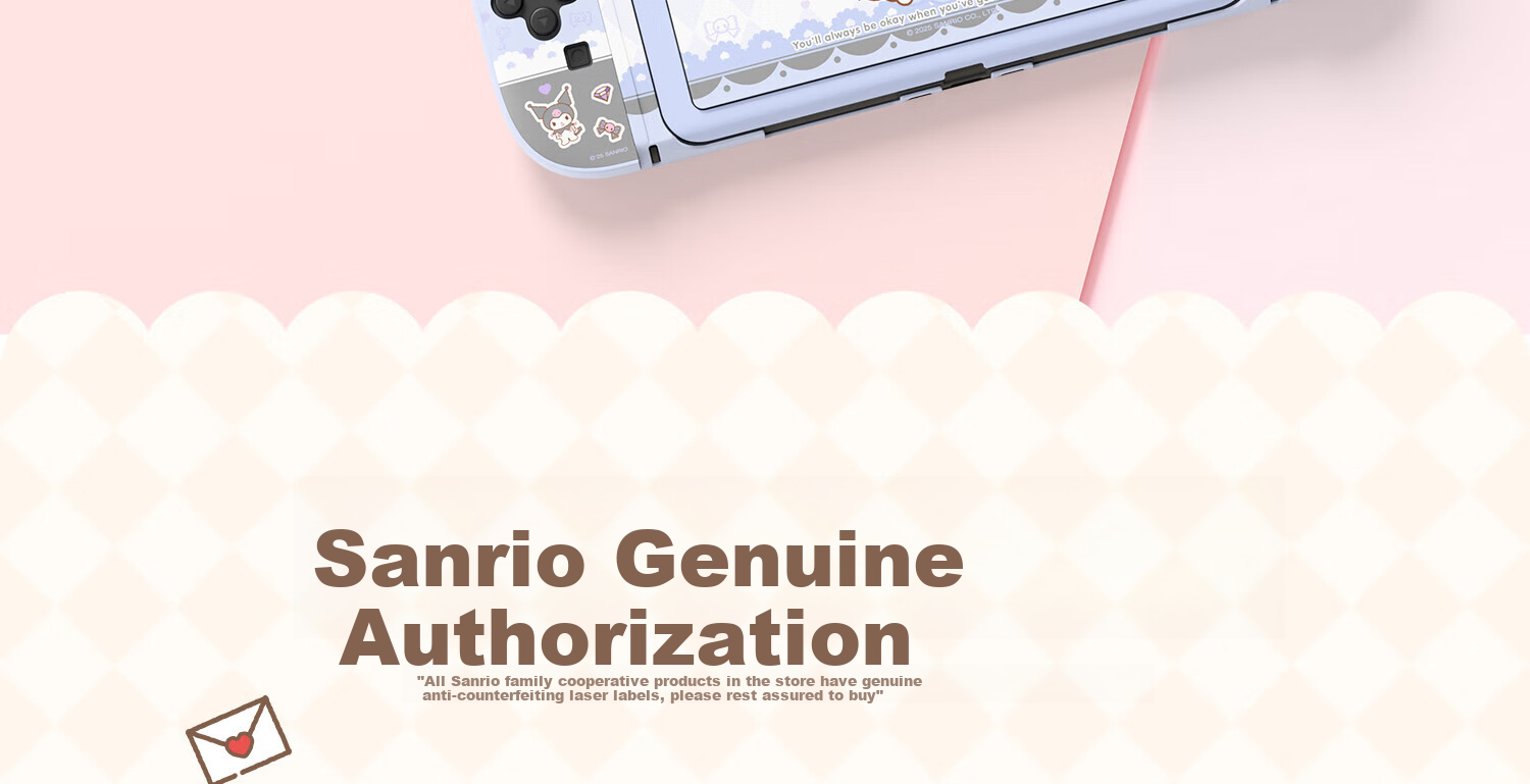Защитный чехол Jixiang для Nintendo Switch 2, официальный чехол Sanrio, съемный жесткий чехол, ударопрочный, можно подключать к док-станции, чехол для Switch 2-го поколения