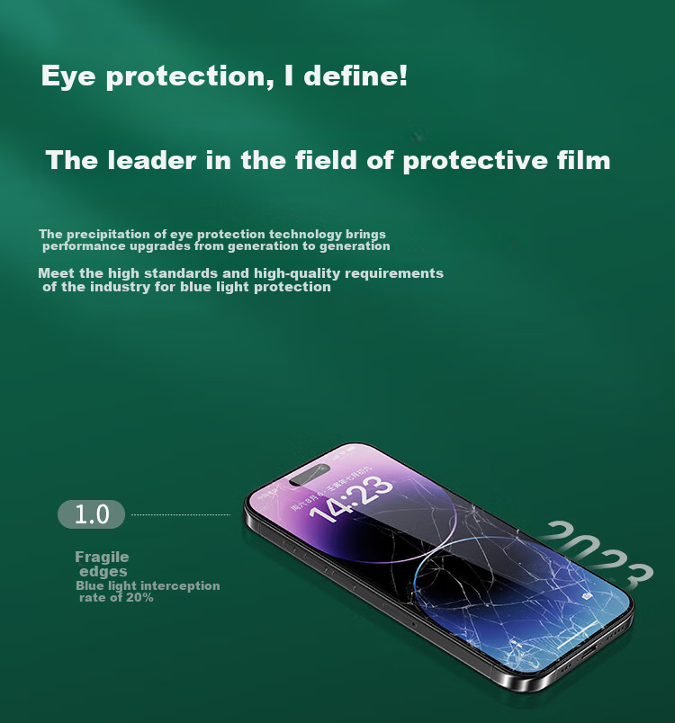 Защитная пленка BOSQING AG Frosted для Apple iPhone 11 / XR, противоударная, антибликовая, защищающая от синего света