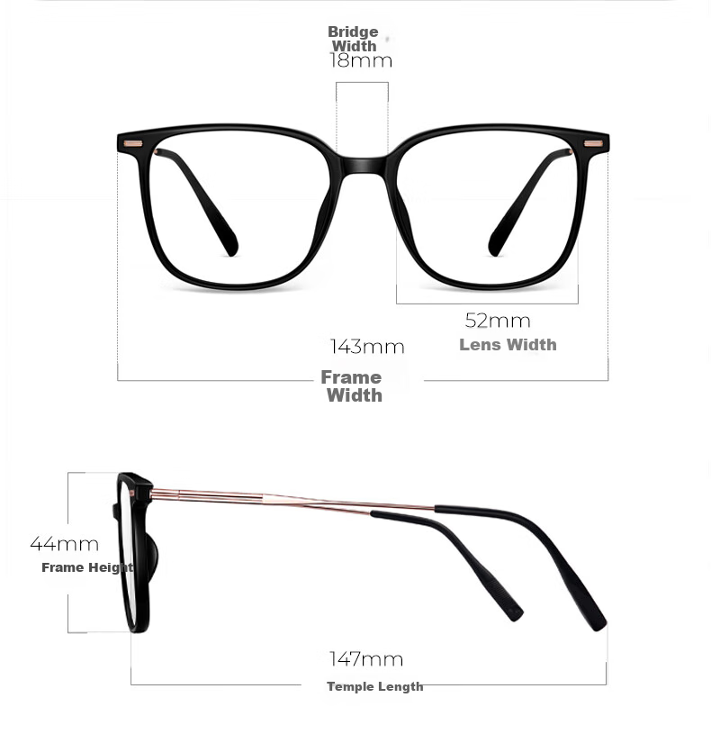 Очки для зрения ZEISS Lenses, оправа из ультралегкого титана, антибликовые, унисекс