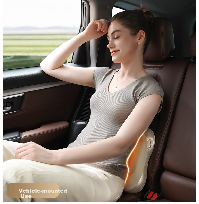 Массажер для тела Westinghouse BX3-F, для поясницы, спины и плеч, с функцией инфракрасного прогрева, беспроводной портативный, белый