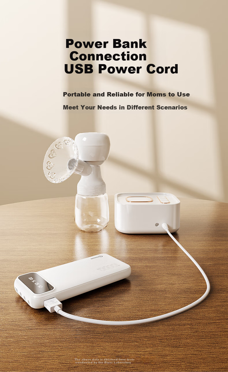 Кабель BIAZE для зарядки молокоотсоса, USB-кабель для адаптера питания молокоотсоса, совместим с Xinbei Xiaobaixiong HL-0851/0682/0801/3007/0873
