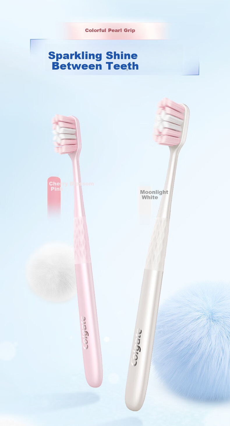 Зубная щетка Colgate Velvet Clean, ультрамягкая, 2 шт.