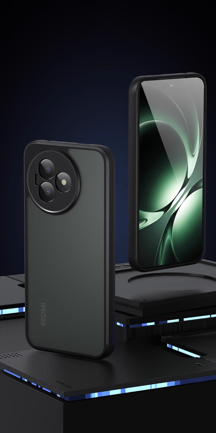 Чехол-накладка Smorss для Xiaomi Redmi K80 Pro, защита камеры, полупрозрачный, матовый, ультратонкий, противоударный, анти-отпечатки, черный