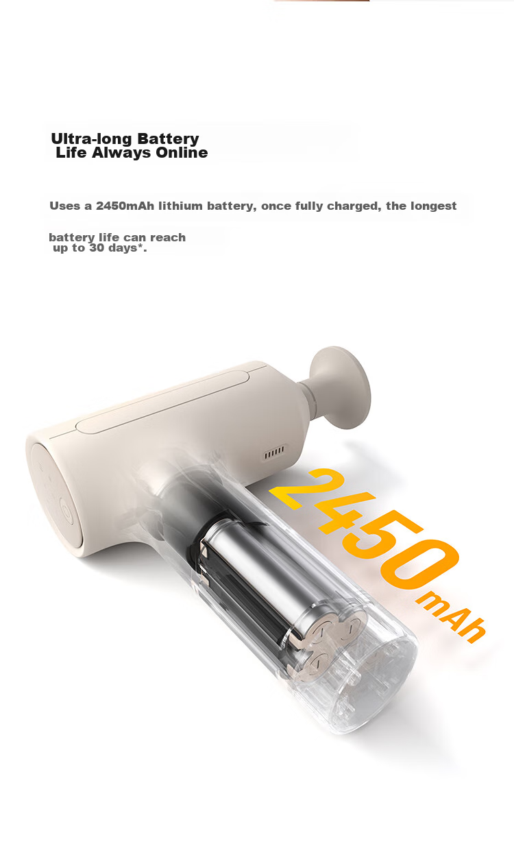 Массажный пистолет MIJIA Massage Gun 3, Xiaomi, сине-серый, для спорта и фитнеса, идеальный подарок