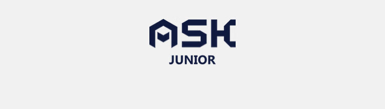 Детская футболка ASK JUNIOR с длинным рукавом, весна 2026, для мальчиков, с принтом монстра, синяя, размер 150