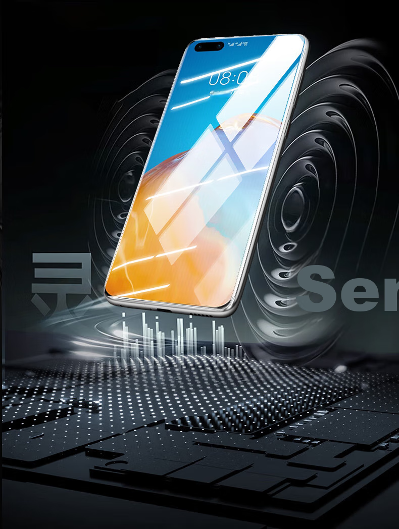 Защитная пленка Smorss для Huawei P40 Pro/Pro+, гидрогелевая, полноадгезивная, противоударная, антиотпечатки