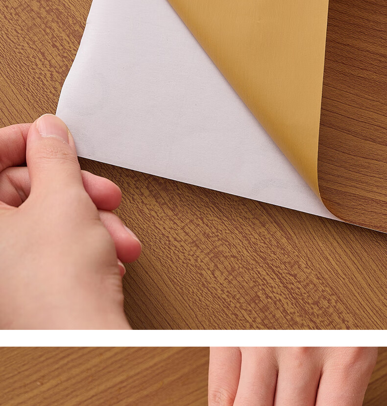 Обойная пленка Ouma Furniture с текстурой дерева, самоклеящаяся, для мебели, столов, шкафов, дверей, орех, 0.6x3 м