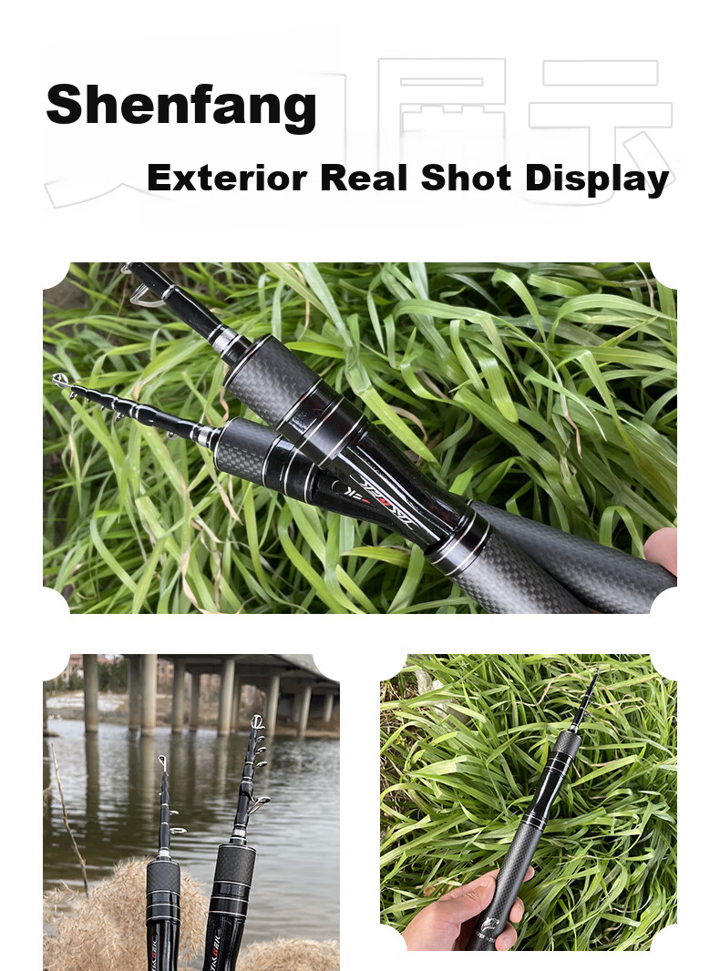 Спиннинговый набор Taigek Ultra-Short Micro Telescopic Lure Rod Portable Travel Multi-Section Fishing Rod 1.56m Gun Handle Right-Hand Water Drop Reel Set
