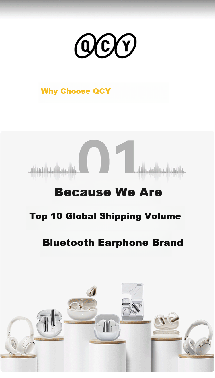 Беспроводные наушники QCY Buds ANC с активным шумоподавлением, True Wireless Bluetooth, 45 дБ, защита от шума при звонках, низкая задержка для игр, спортивные, совместимы со всеми смартфонами, цвет "Каменный Серый"