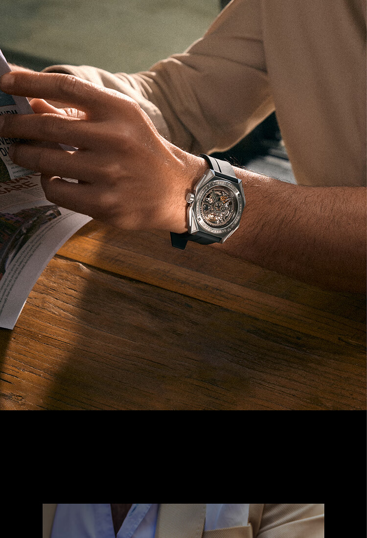 CIGA DESIGN Jijia Trendy Mechanical Watch, M Series Magician Titanium Watch for Men, One Watch Three Wears, New Year Gift