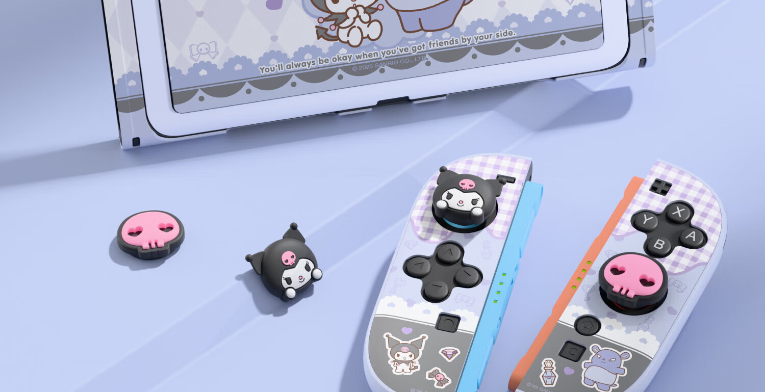 Защитный чехол Jixiang для Nintendo Switch 2, официальный чехол Sanrio, съемный жесткий чехол, ударопрочный, можно подключать к док-станции, чехол для Switch 2-го поколения