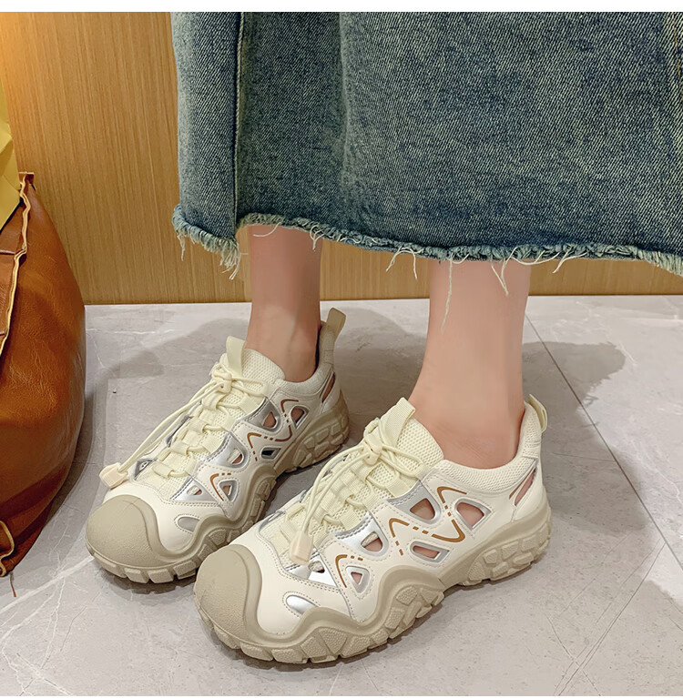Женские аквашузы Luji, сандалии в стиле Crocs, пляжная обувь, обувь для ходьбы по воде, повседневная обувь, утолщенная нескользящая подошва, черные, размер 37