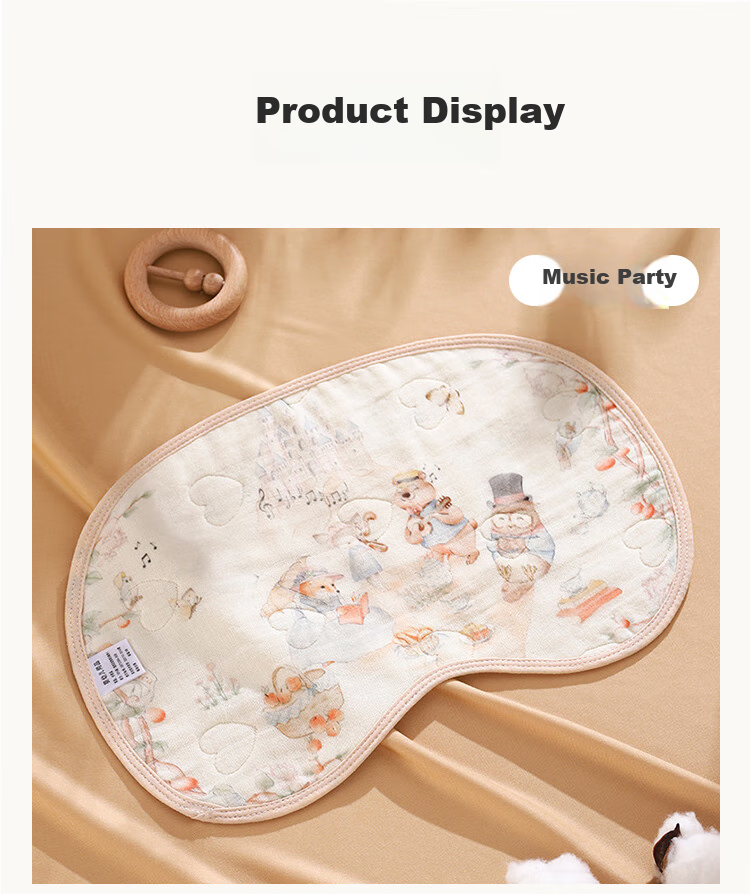 Детский позиционер "Aibaoshi" Cloud Pillow, 2 шт., хлопок, 6 слоев, для новорожденных 0-1 год, противоколиковый