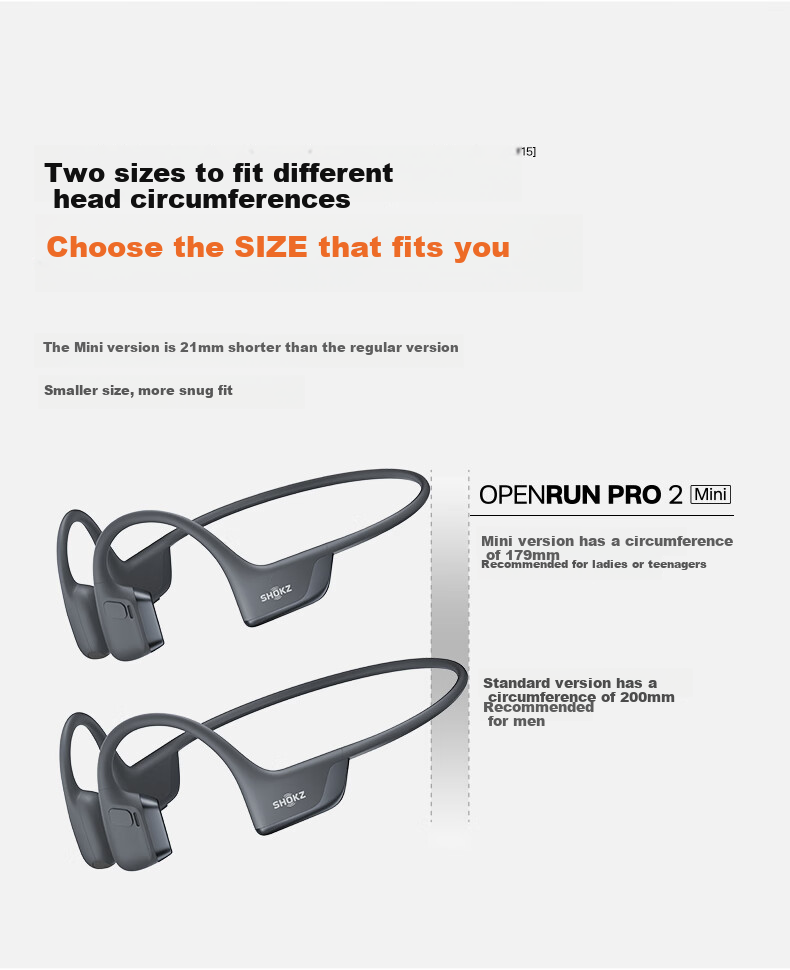 Беспроводные наушники SHOKZ OpenRun Pro 2 Mini