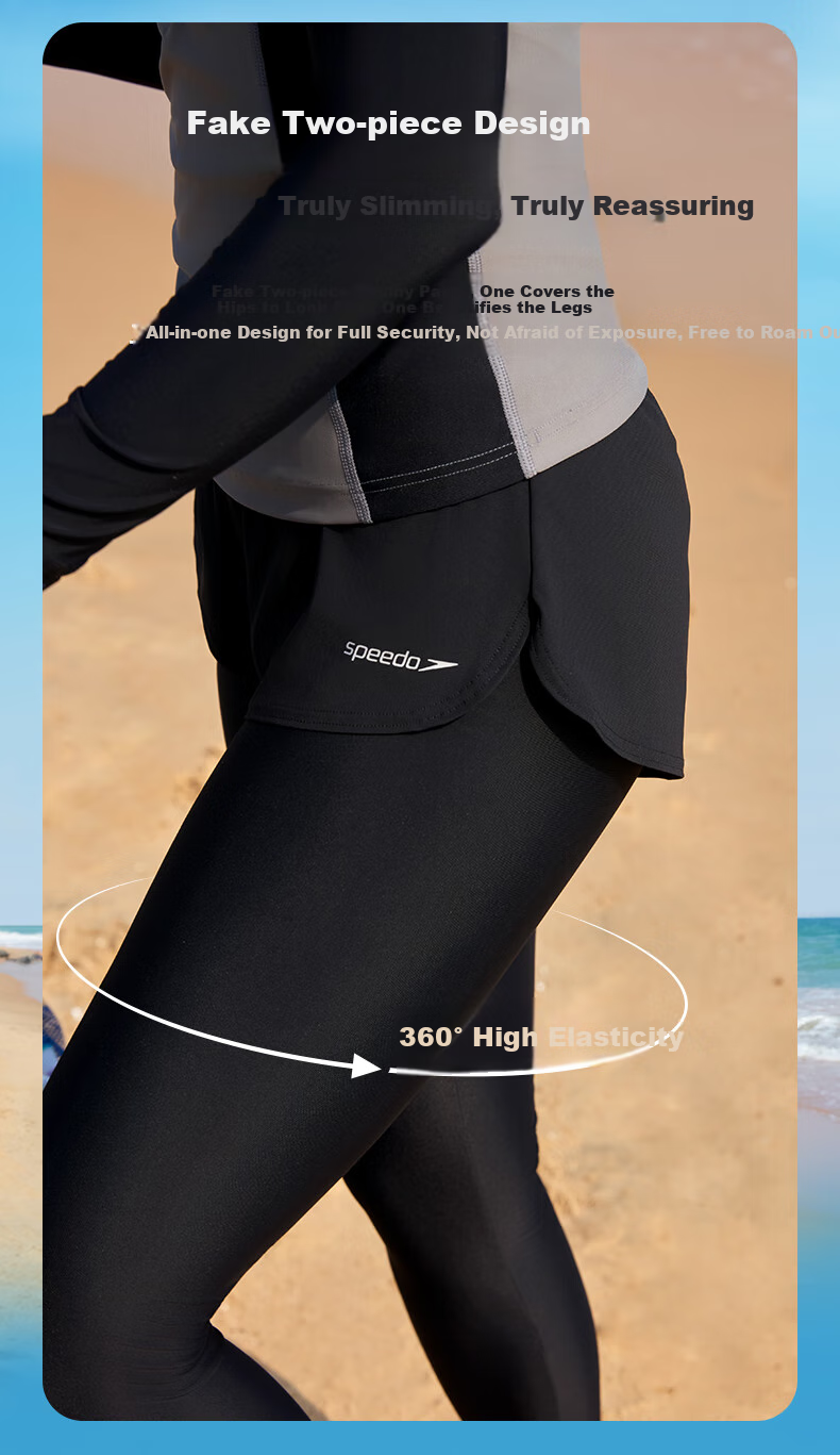 Женский купальник Speedo с длинным рукавом