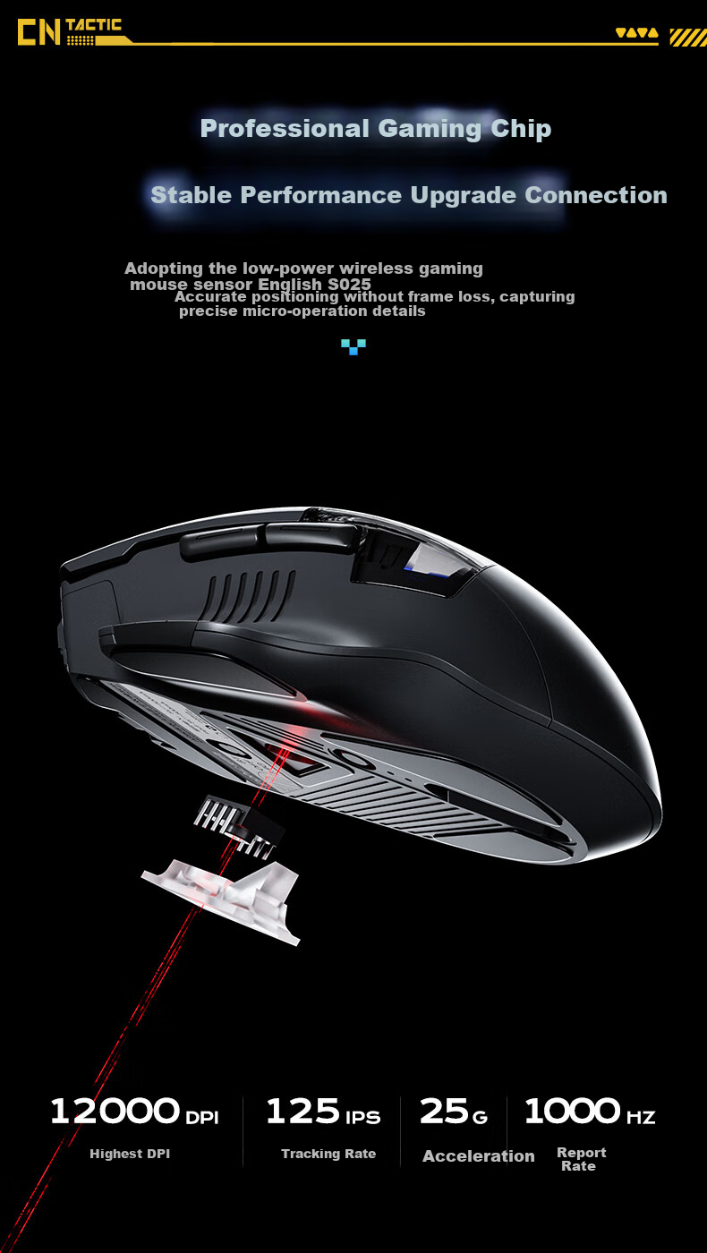 Беспроводная игровая мышь INPHIC A9 Explorer Edition V2, проводная/Bluetooth, RGB, 12000 DPI, белая