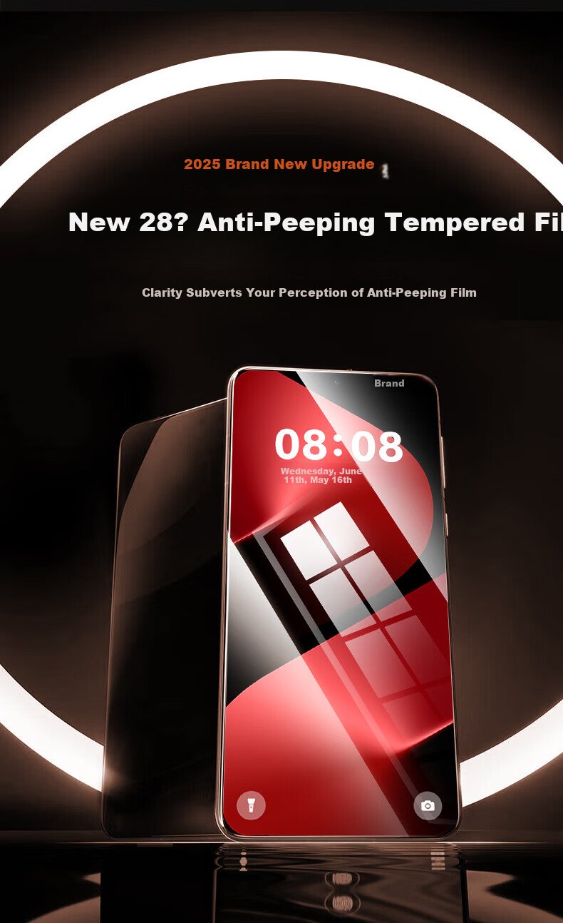 Защитная пленка для экрана DIVI Privacy Screen Protector для Huawei Pura 80, закаленное стекло, полное покрытие, защита от отпечатков пальцев, 2 шт.