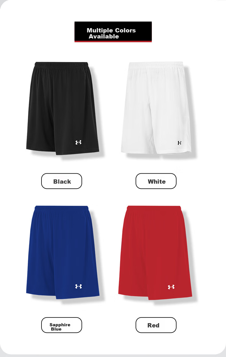 Детские спортивные шорты UNDER ARMOUR для мальчиков, быстросохнущие, для тренировок на открытом воздухе, бега, студенческих соревнований, баскетбольная форма