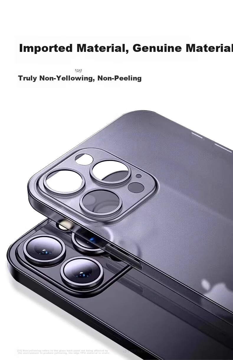 Чехол для Apple iPhone 12 Pro Max DIVI, ультратонкий, матовый, полупрозрачный, противоударный, с защитой от отпечатков пальцев, черный