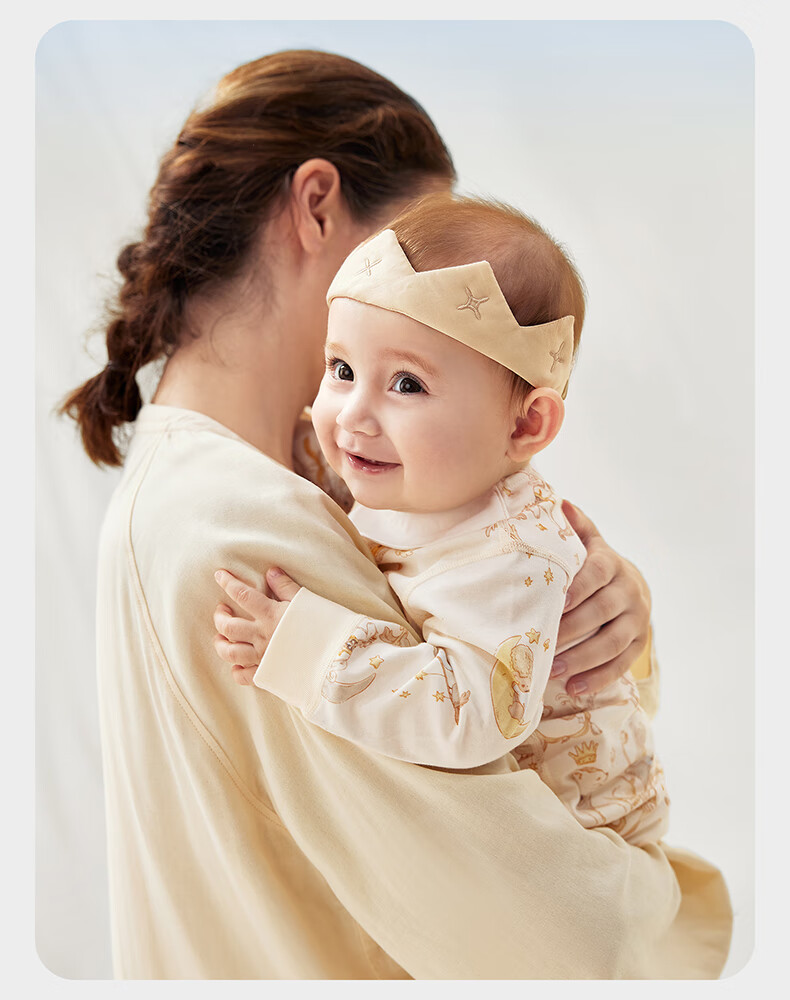 Детский комбинезон-слип Babycare, хлопковый, для новорожденных, на выписку, цвет шампань-розовый, 59 см