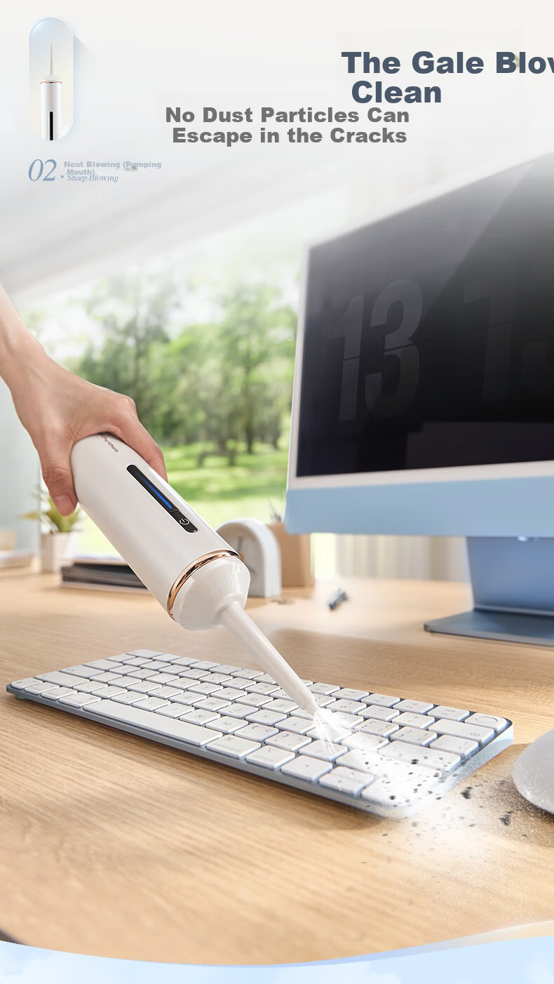 Беспроводной пылесос Morphy Richards MR3937, портативный, многоцелевой для дома и автомобиля, с функцией всасывания и выдувания, портативный воздушный насос для использования на открытом воздухе, мощное всасывание, легкая очистка