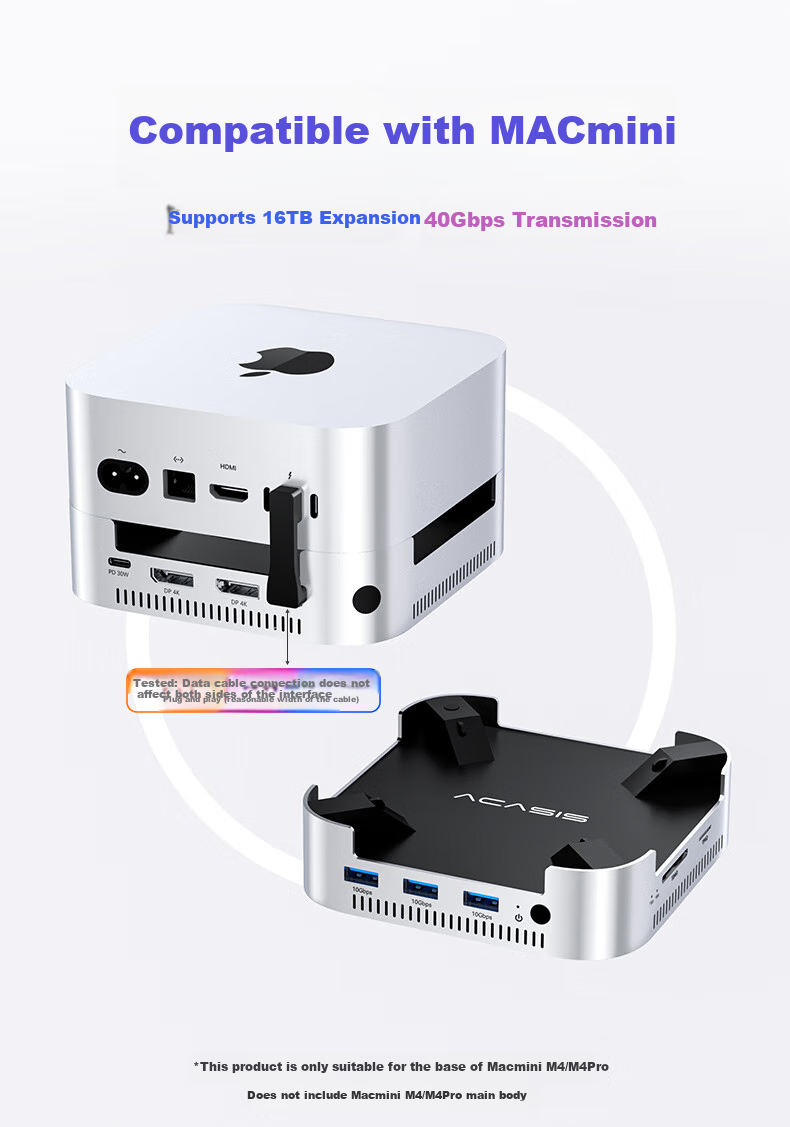 Док-станция Acasis для Mac Mini