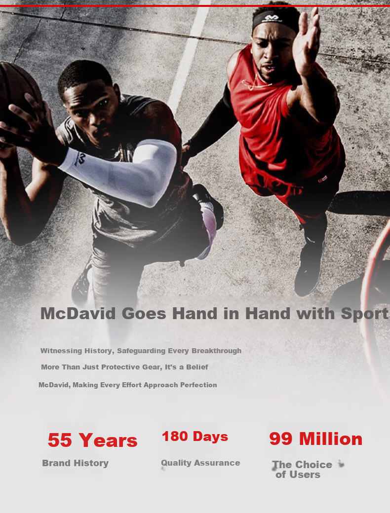 Защитные наколенники McDavid 5116 для волейбола, баскетбола, спорта, размер XL, черные