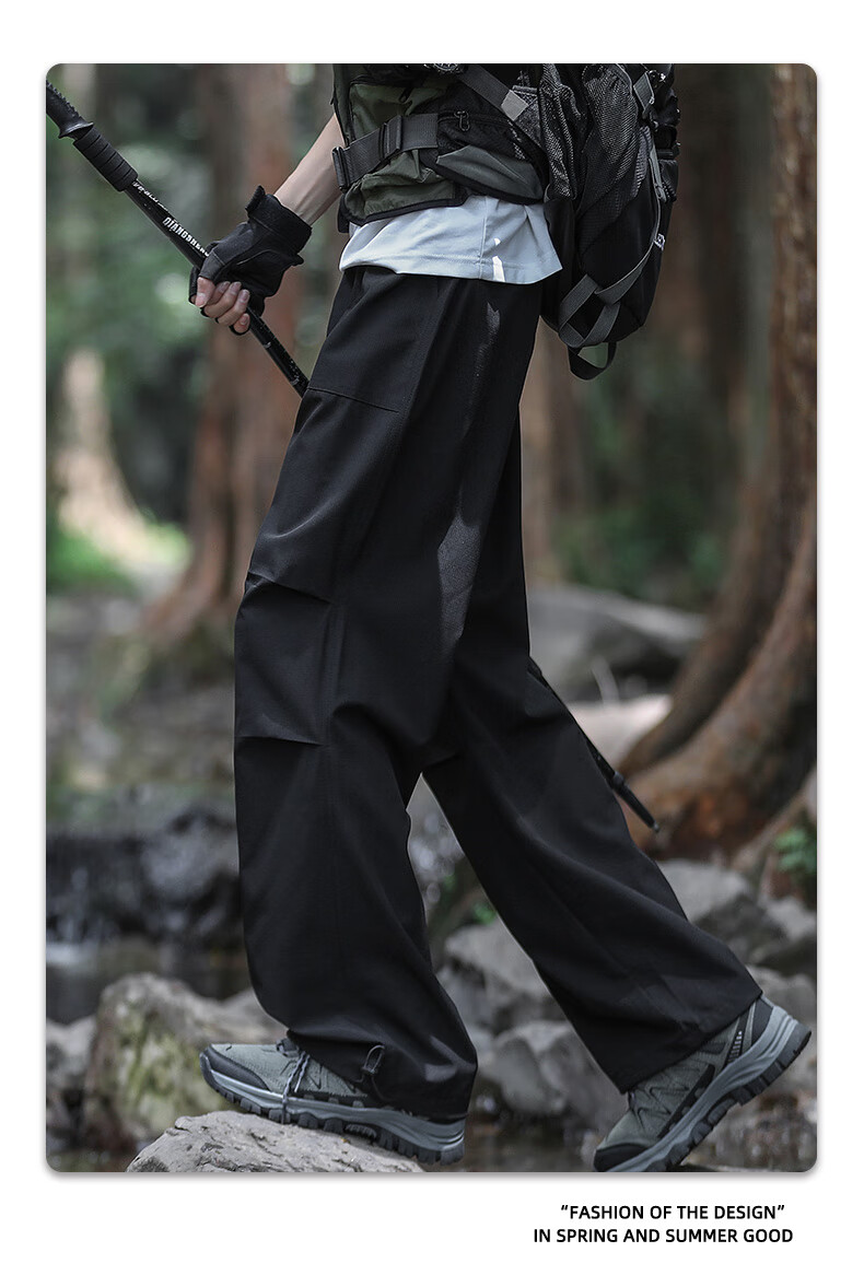 Мужские штаны POUM American-Style Outdoor Hiking Pants, Осень-Зима, тактические карго штаны, 8398 Темно-серый S