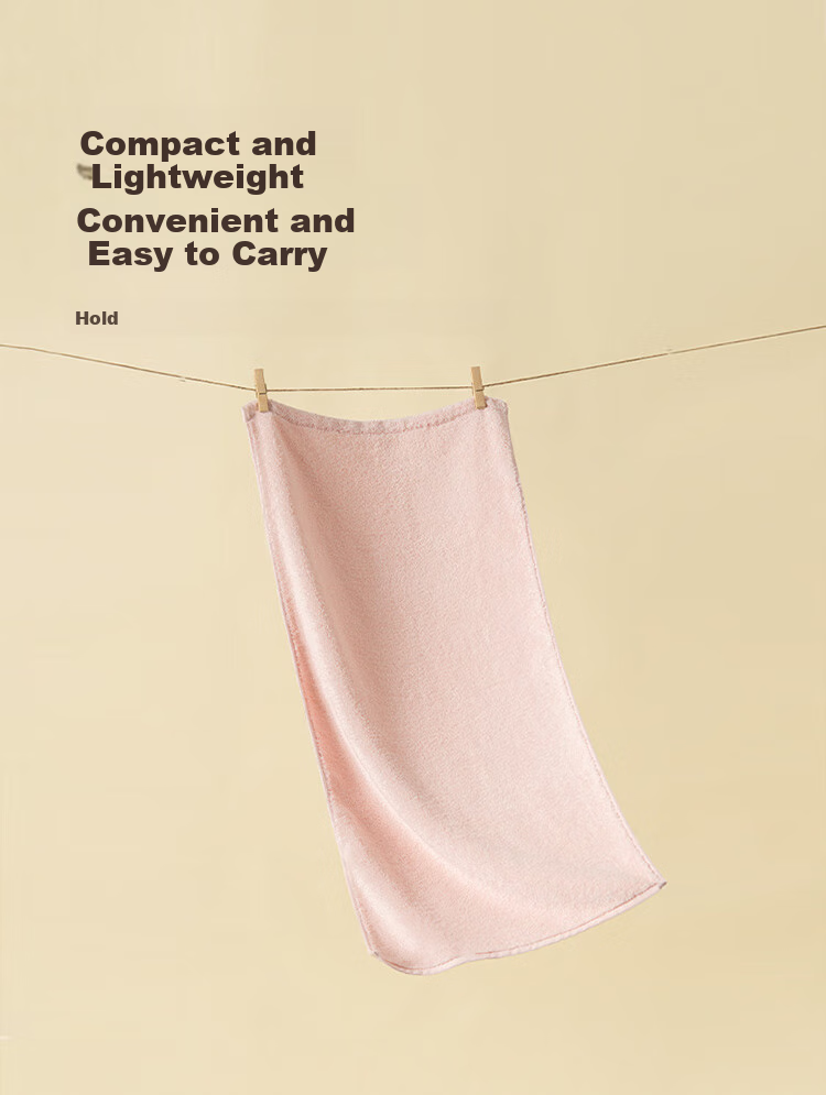 Полотенце UCHINO "New Twist-Free" из чистого хлопка, мягкое, элегантное, для лица и ванной, детское, синее