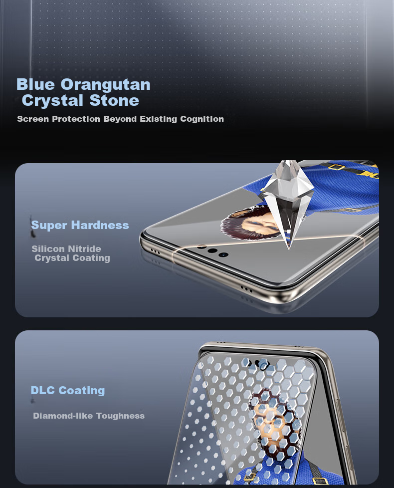 Защитное стекло BLUEO для Huawei Mate 70 Pro/70 Pro+/70 RS, прозрачное, противоударное, антибликовое, пыленепроницаемое, закаленное стекло