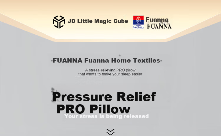 Подушка FUANNA с эффектом памяти, медленный отскок, для глубокого сна, 70x42x8 см