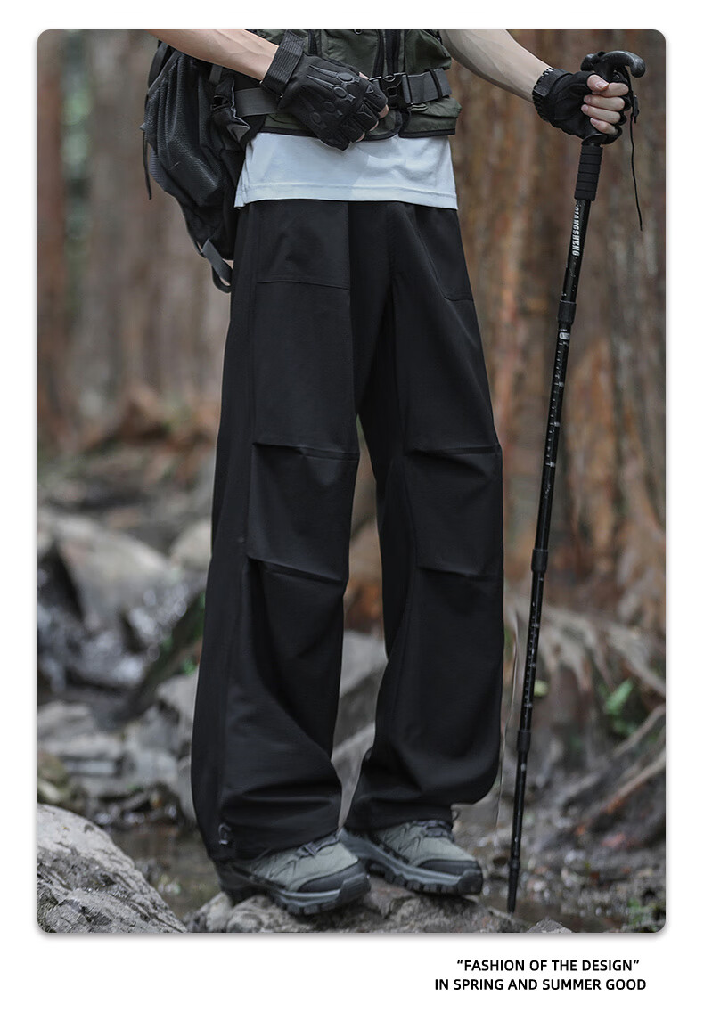 Мужские штаны POUM American-Style Outdoor Hiking Pants, Осень-Зима, тактические карго штаны, 8398 Темно-серый S