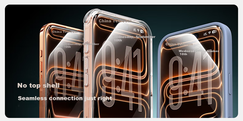 Защитное стекло SmartDevil для iPhone 17 Pro Max, 3D горячее изгибание, Corning Glass, ультратонкое 0.18 мм, противоударное, пыленепроницаемое, антибликовое