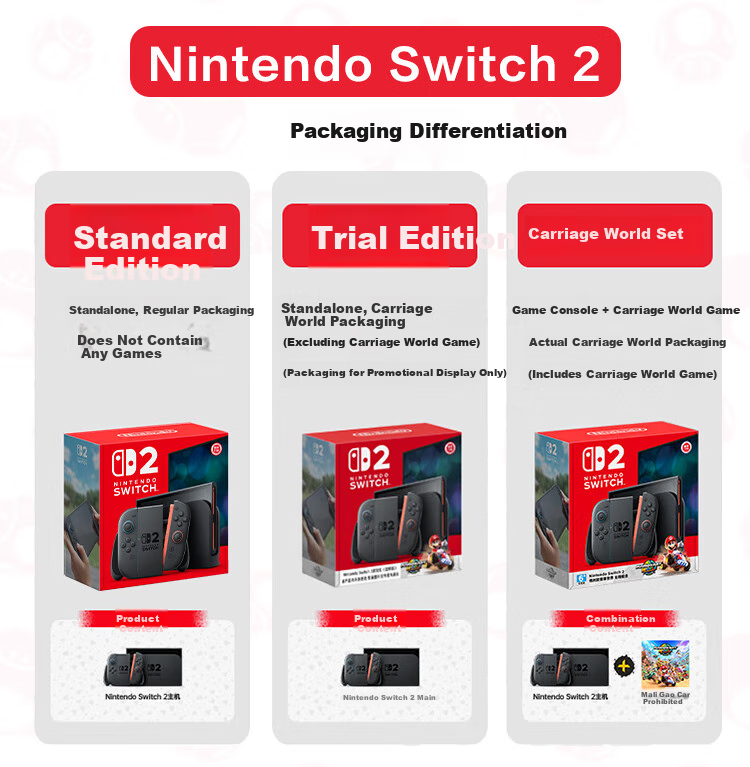 Игровая консоль Nintendo Switch Hong Kong Version, 2-е поколение, портативная, с HDR-экраном, без игр