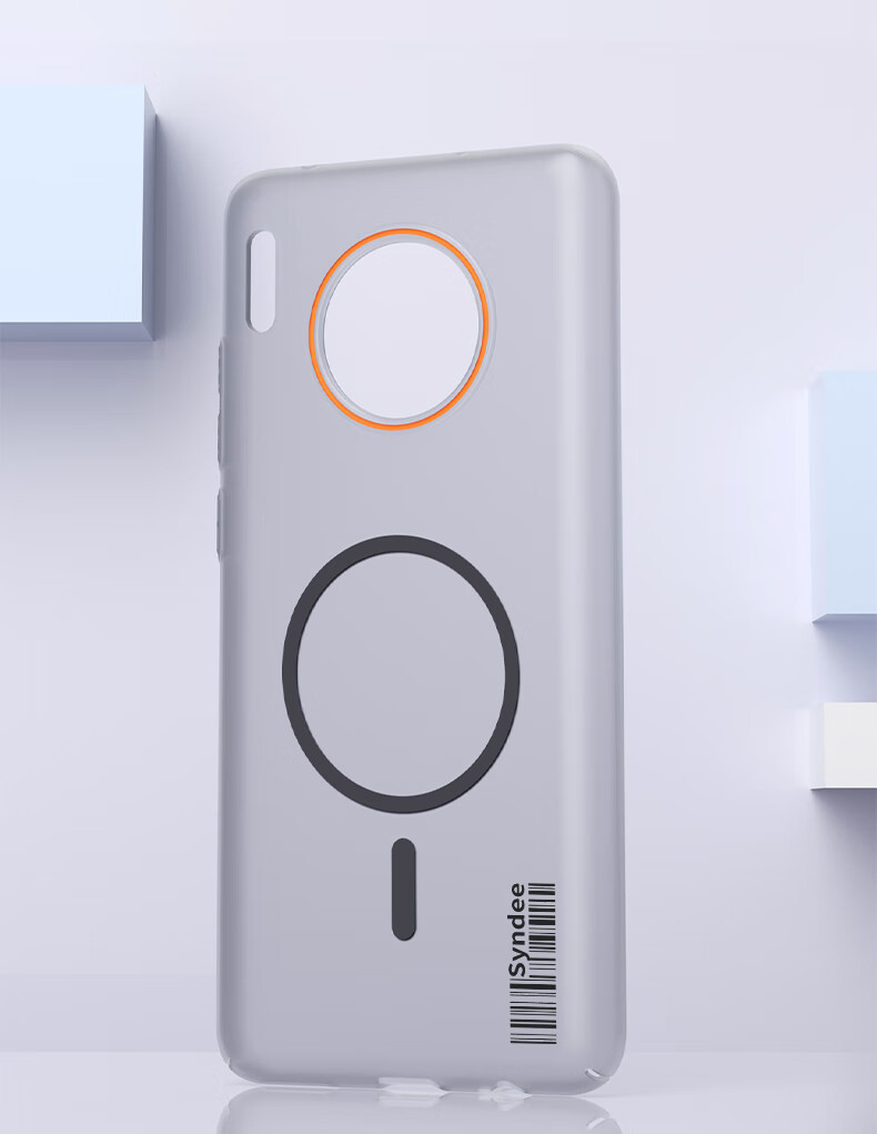 Противоударный чехол-накладка Baozou для Huawei Mate30, магнитный, матовый, полупрозрачный, легкий, тонкий, с защитой от отпечатков пальцев, противоударный, стойкий к истиранию, защищающий от падений, простой стиль, светло-роскошный стиль, с защитой камеры