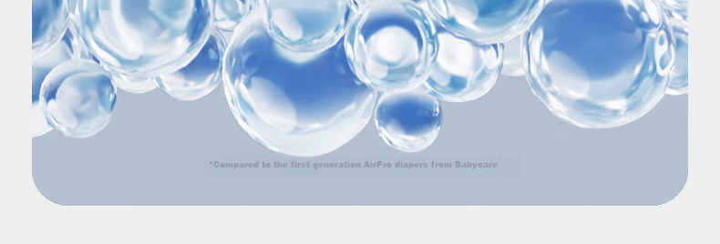 Подгузники Babycare Airpro, размер L, 22 шт. (9-14 кг), Летние ультратонкие и дышащие