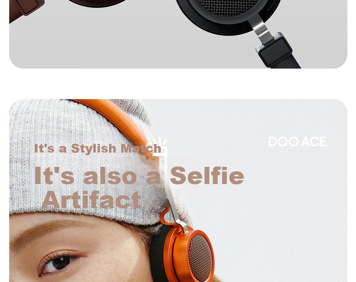 Беспроводные Bluetooth-наушники Manbuzhehuazai Doo Ace, ретро-стиль, Bluetooth 6.0, проводное и Bluetooth-соединение, для Apple, Huawei, Xiaomi, цвет "Мать-жемчуг белый"