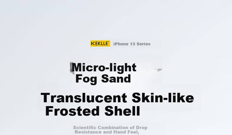 Чехол KEKLLE для iPhone 13 Pro, противоударный, с защитой камеры, силикон+ТПУ, матовый, розовый
