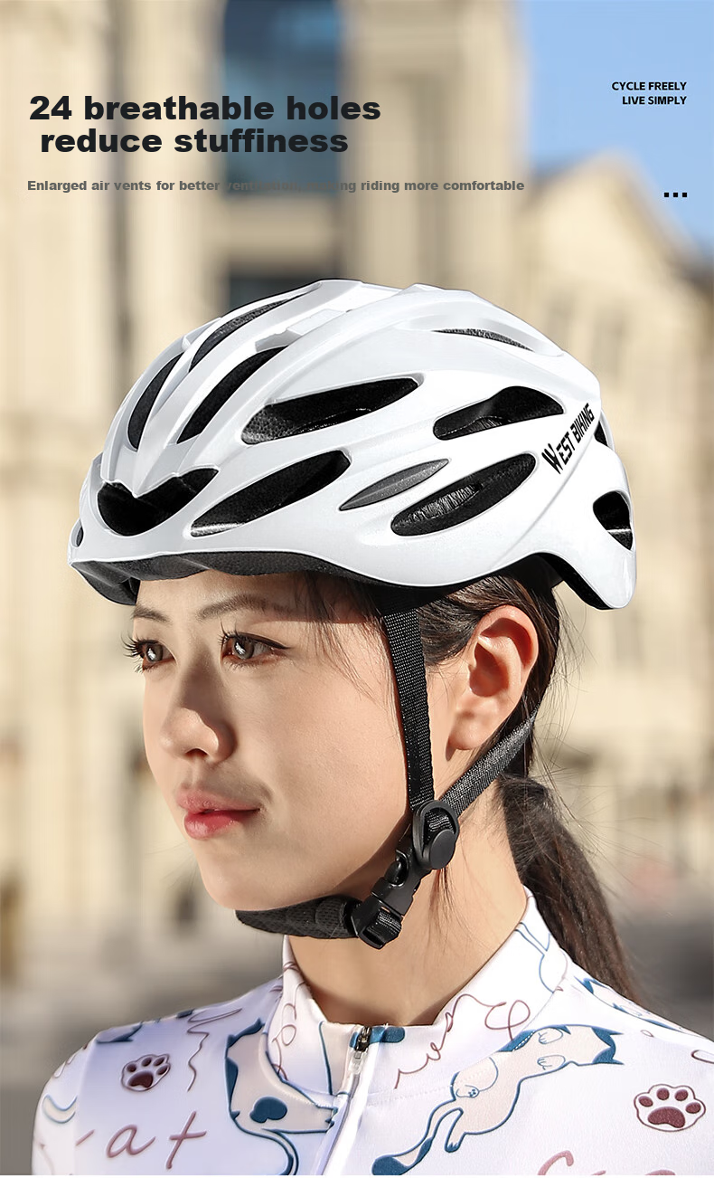 Велосипедный шлем WestBiking, велосипедный шлем для горного и шоссейного велосипеда, цельнолитой велосипедный шлем для мужчин и женщин, синий градиент