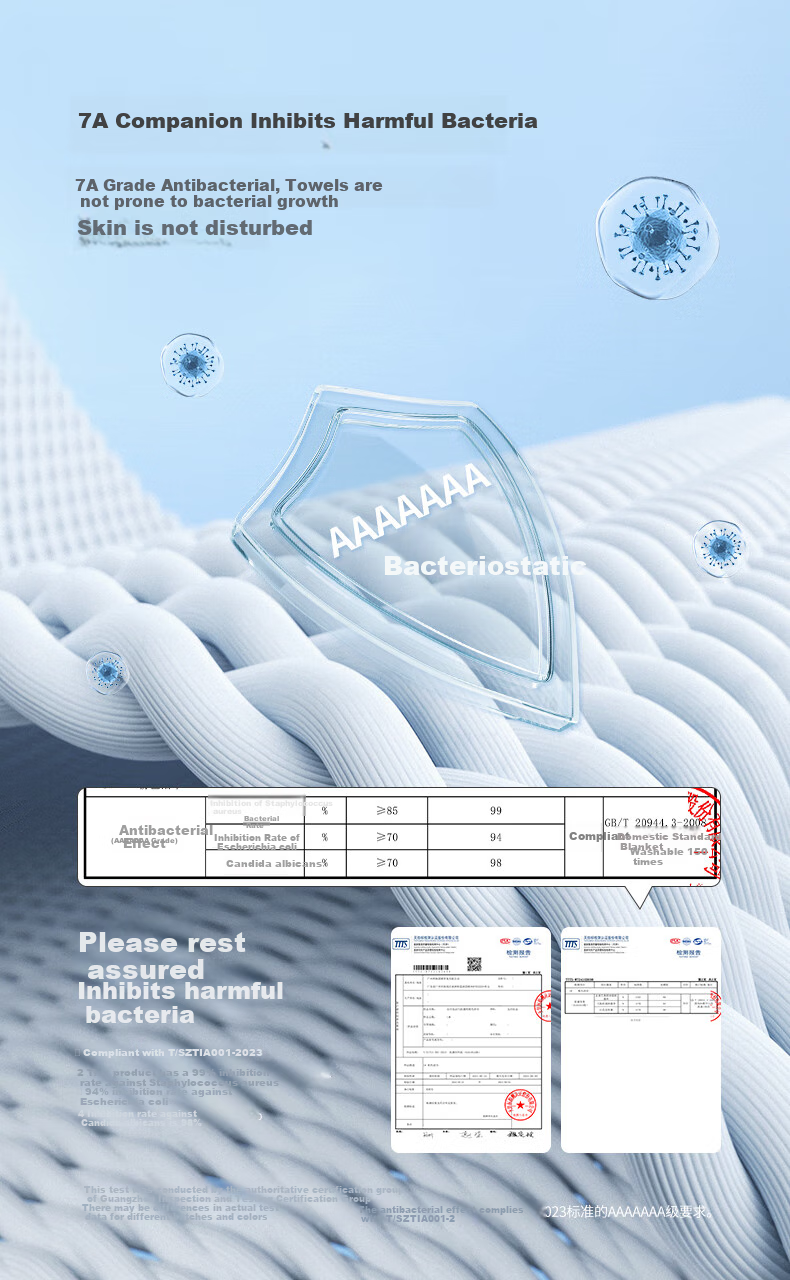 Набор полотенец Wuyinliangpin, антибактериальные, 10А, 100% хлопок из Синьцзяна, мужские, для дома, 2 шт.