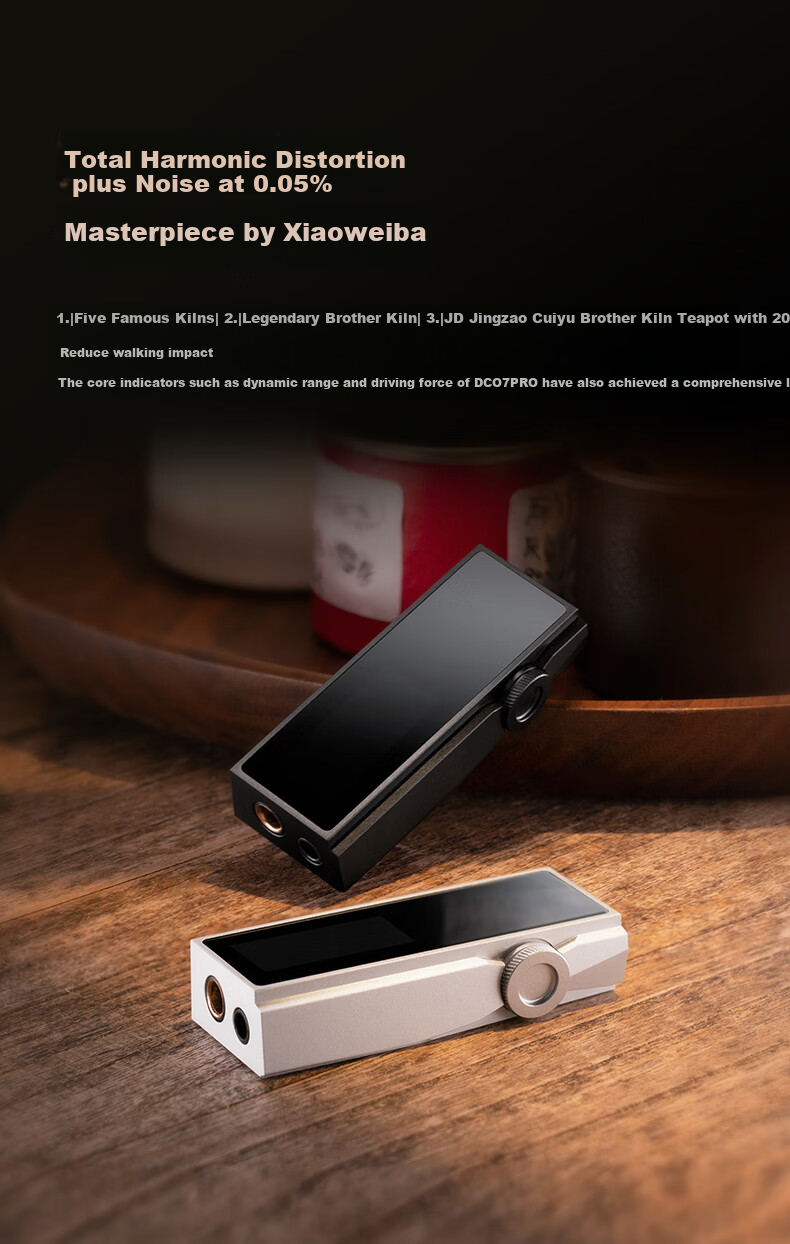 Портативный ЦАП/усилитель iBasso DC07PRO, серебристый, с поддержкой Hi-Res Audio