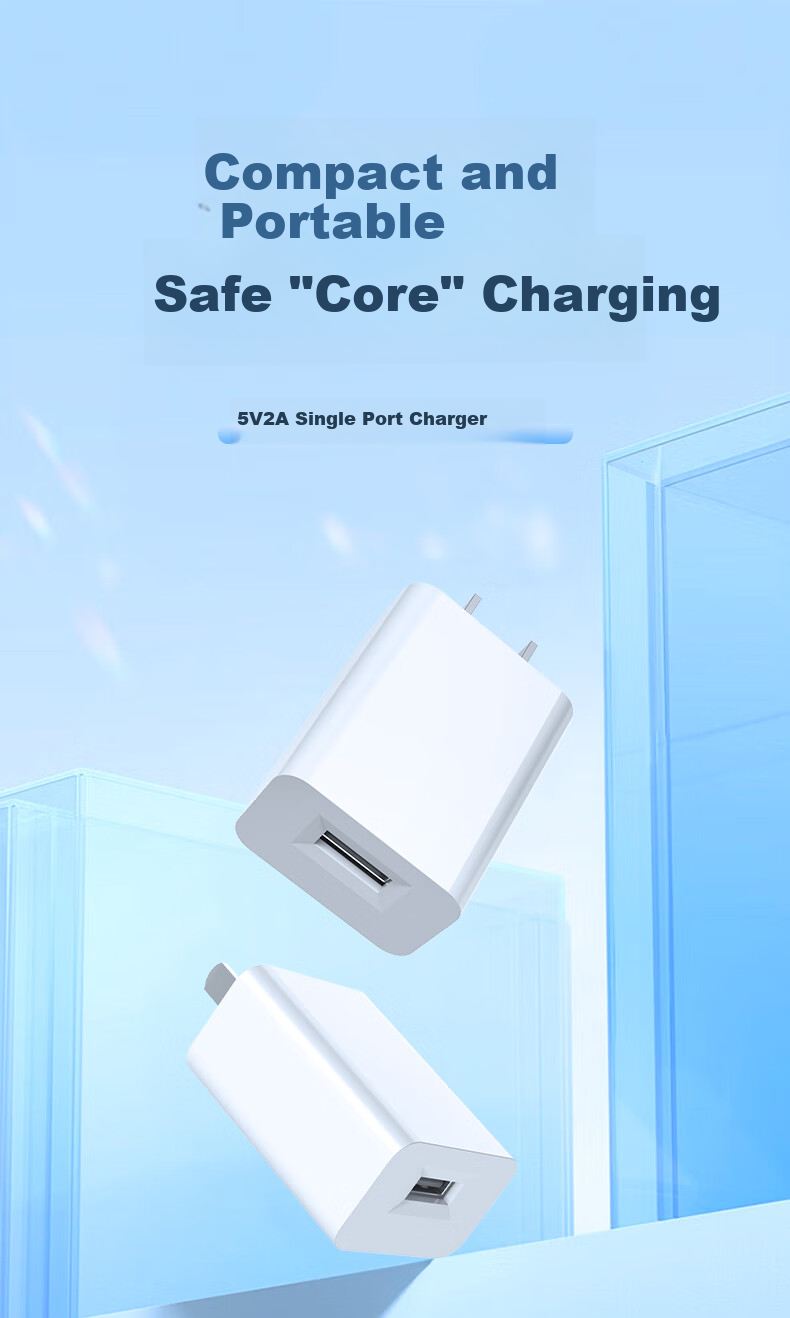 Зарядное устройство KOVOL 5V 2A USB, сетевой адаптер питания для телефонов Apple, Android, OPPO, наушников, смарт-часов, вентиляторов, настольных ламп