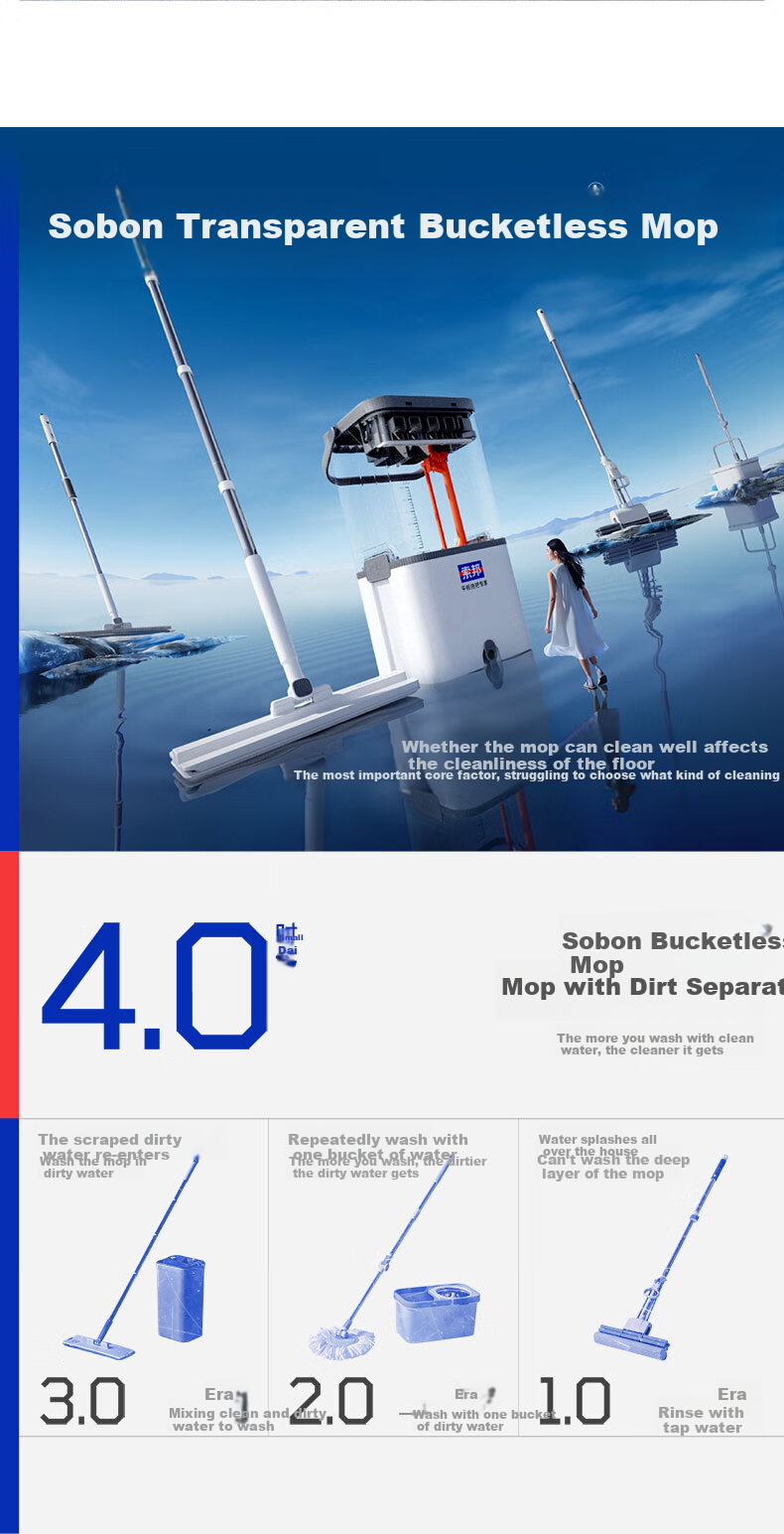 Швабра с ведром